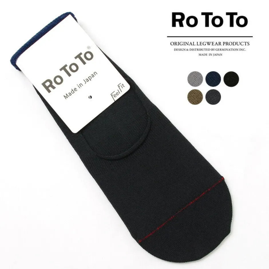 Socks^ROTOTO / R1082 High gauge foot cover socks