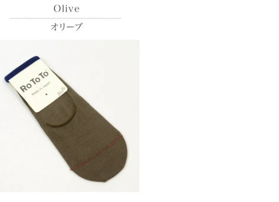 Socks^ROTOTO / R1082 High gauge foot cover socks