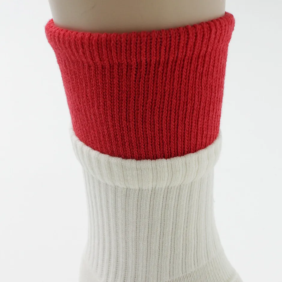 Socks^ROTOTO / R1421 Organic cotton double layer crew socks