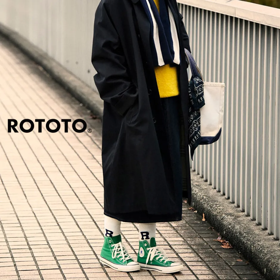 Socks^ROTOTO / Raffy Sweat Socks R Logo