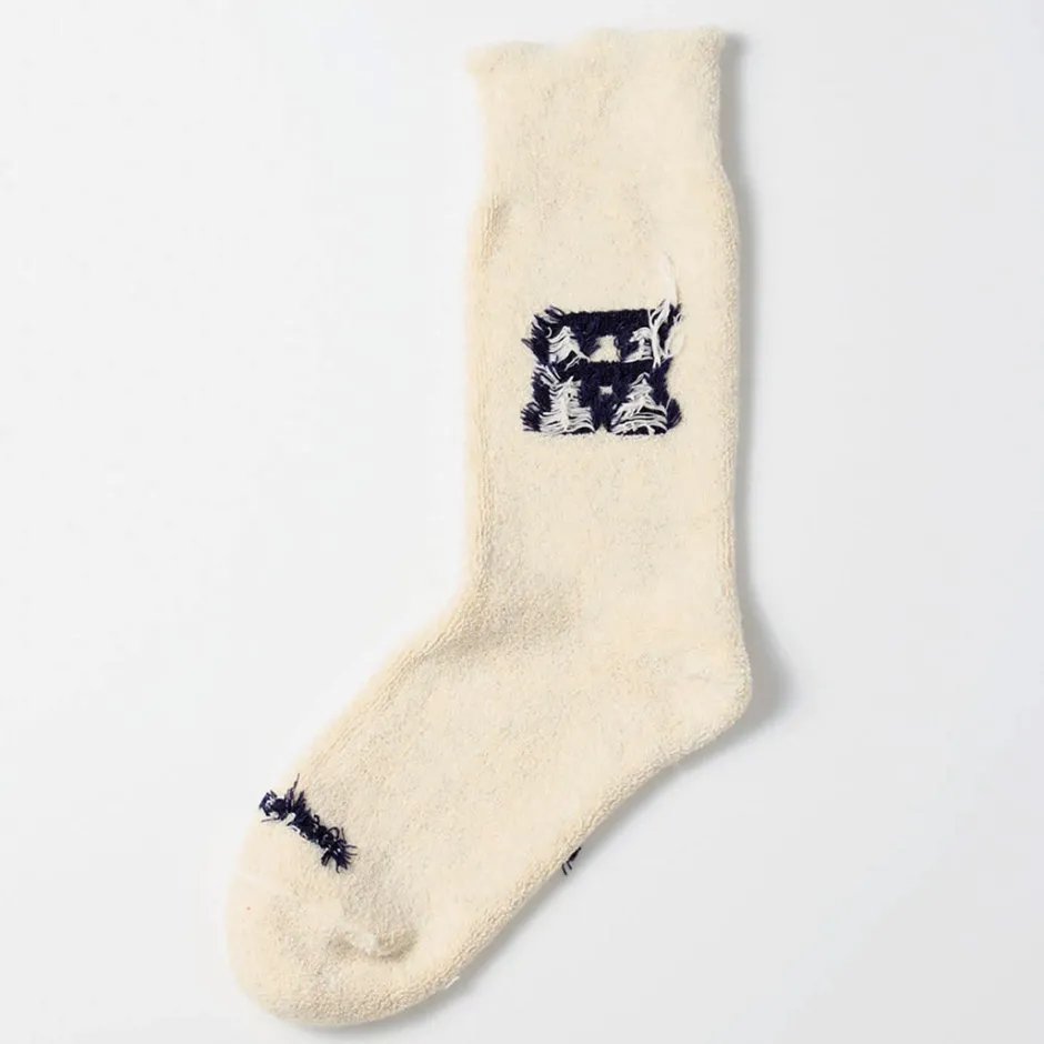 Socks^ROTOTO / Raffy Sweat Socks R Logo