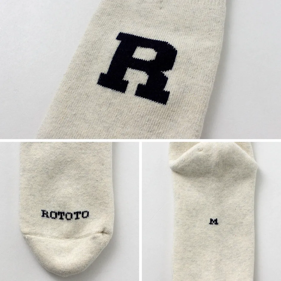 Socks^ROTOTO / Raffy Sweat Socks R Logo