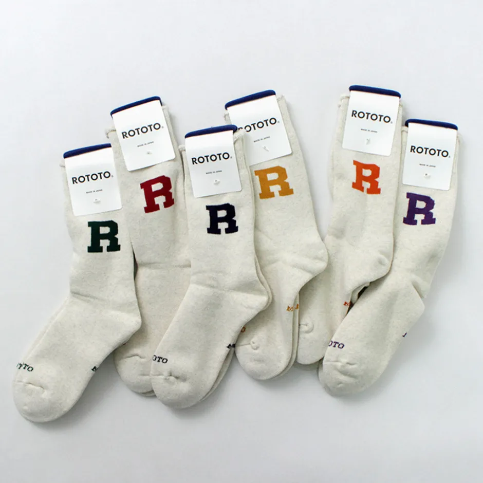 Socks^ROTOTO / Raffy Sweat Socks R Logo