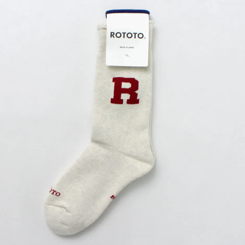 Socks^ROTOTO / Raffy Sweat Socks R Logo
