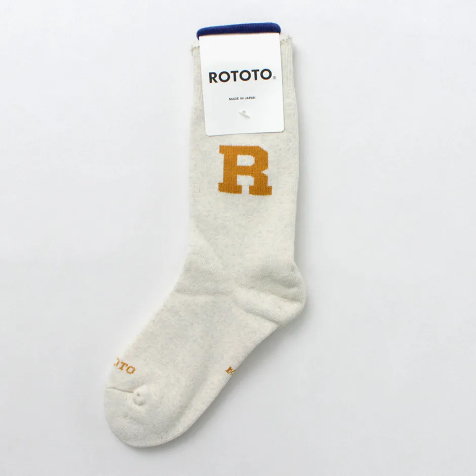Socks^ROTOTO / Raffy Sweat Socks R Logo