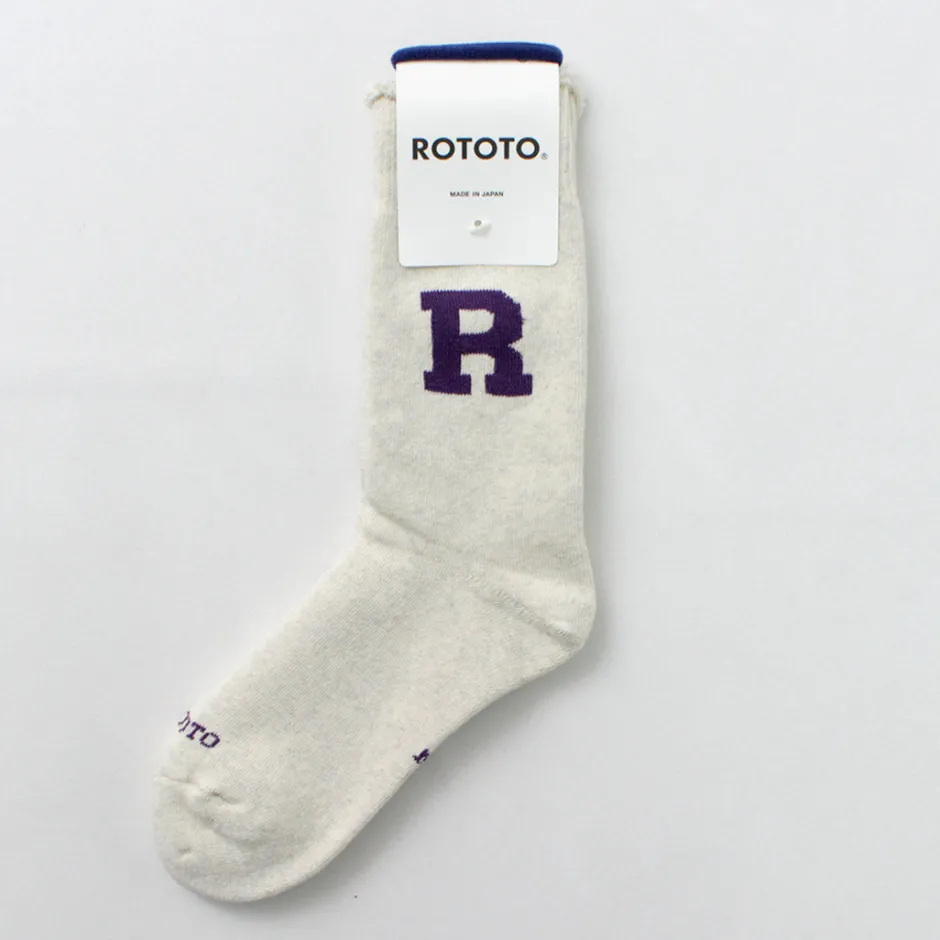 Socks^ROTOTO / Raffy Sweat Socks R Logo