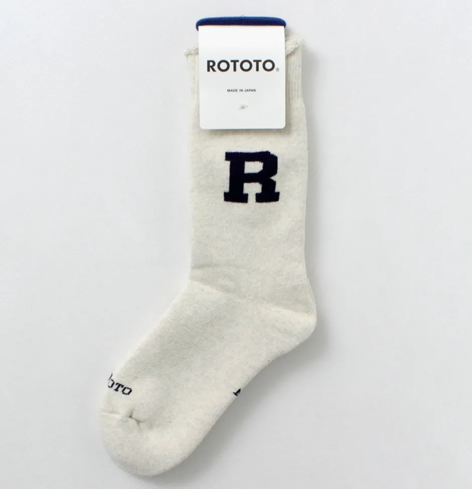 Socks^ROTOTO / Raffy Sweat Socks R Logo