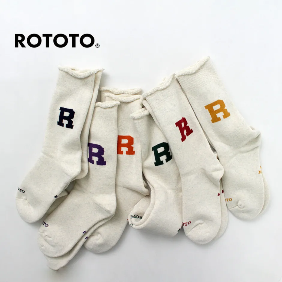 Socks^ROTOTO / Raffy Sweat Socks R Logo