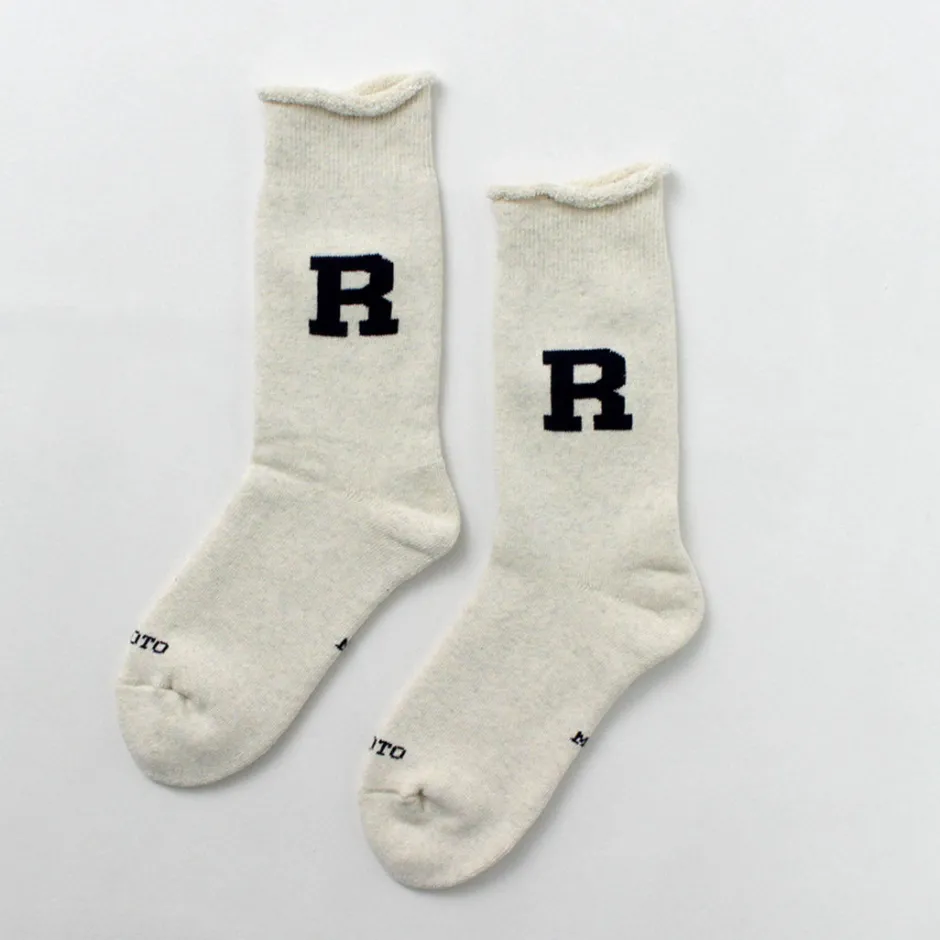 Socks^ROTOTO / Raffy Sweat Socks R Logo