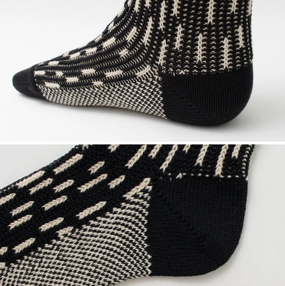 Socks^ROTOTO / Raindrop Crew Socks