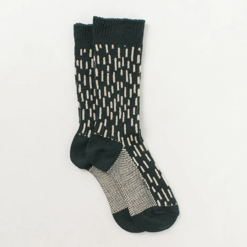 Socks^ROTOTO / Raindrop Crew Socks
