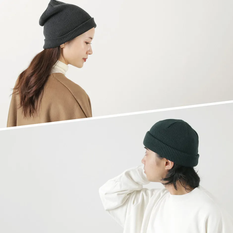 Hats^ROTOTO / Super soft 2-way beanie Stripe