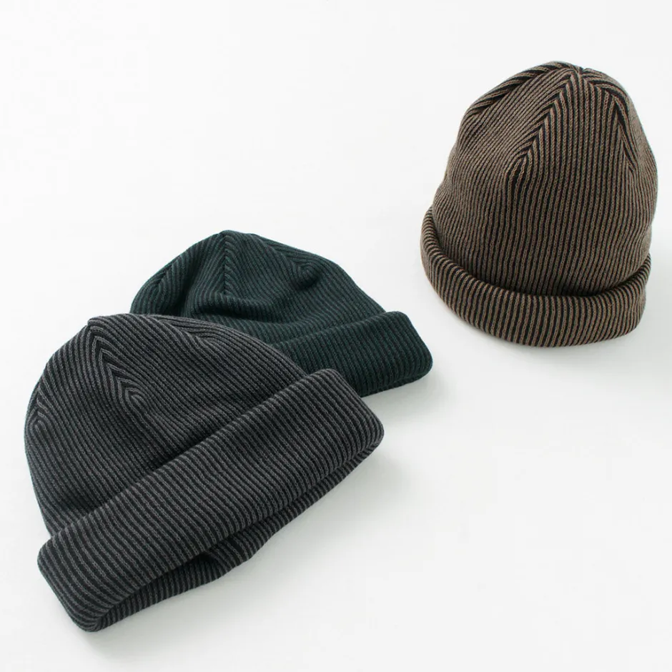 Hats^ROTOTO / Super soft 2-way beanie Stripe