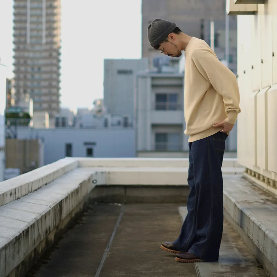Knits^RYE TENDER / Fulton Raglan Knit Sweatshirt