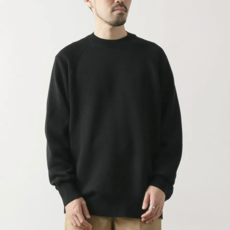 Knits^RYE TENDER / Fulton Raglan Knit Sweatshirt