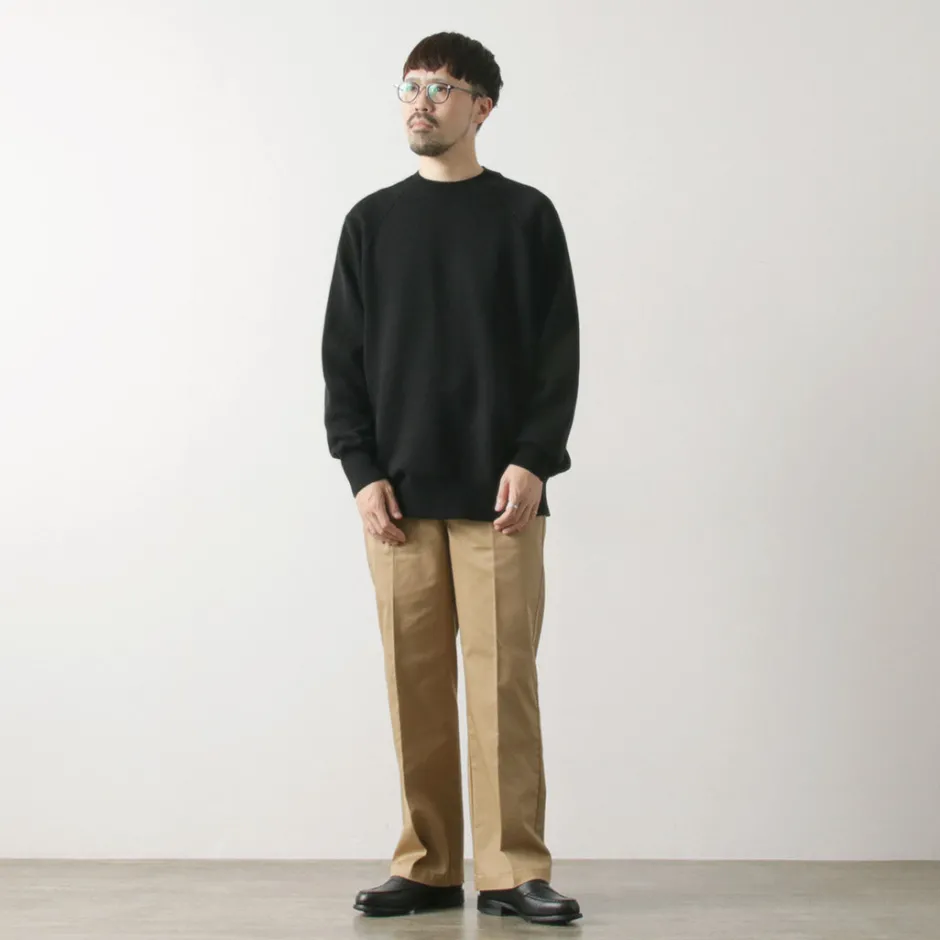 Knits^RYE TENDER / Fulton Raglan Knit Sweatshirt