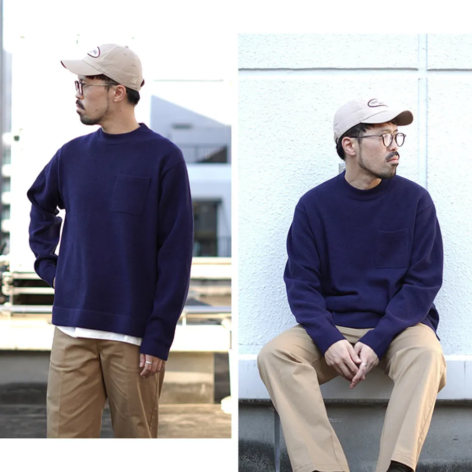Knits^RYE TENDER / Lloyd pocket pullover knit