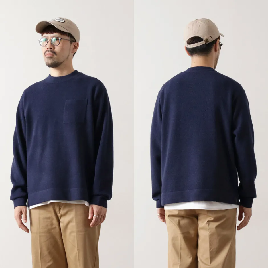 Knits^RYE TENDER / Lloyd pocket pullover knit