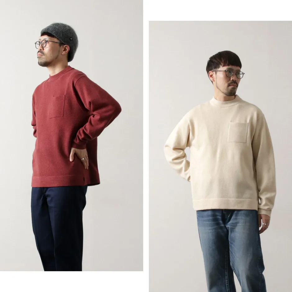 Knits^RYE TENDER / Lloyd pocket pullover knit