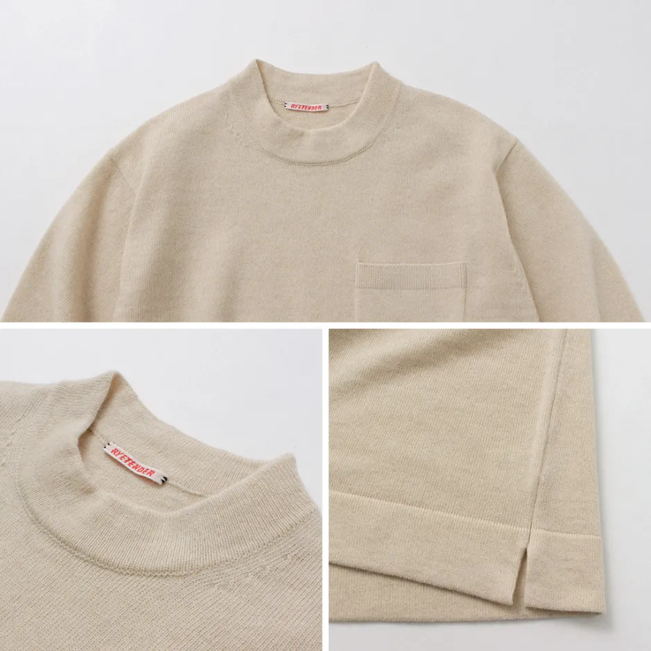 Knits^RYE TENDER / Lloyd pocket pullover knit