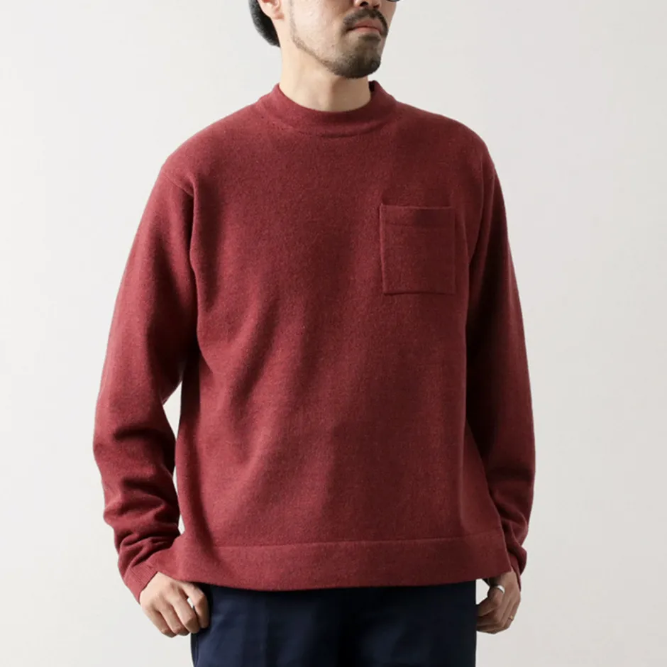 Knits^RYE TENDER / Lloyd pocket pullover knit