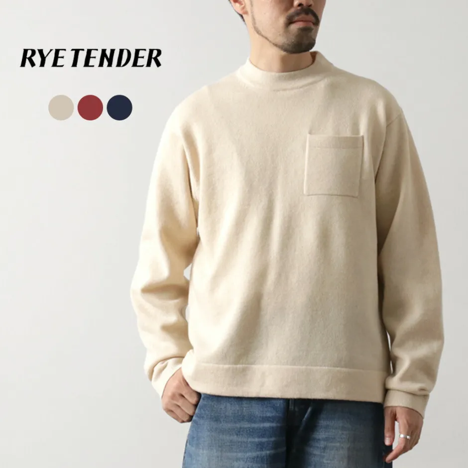 Knits^RYE TENDER / Lloyd pocket pullover knit