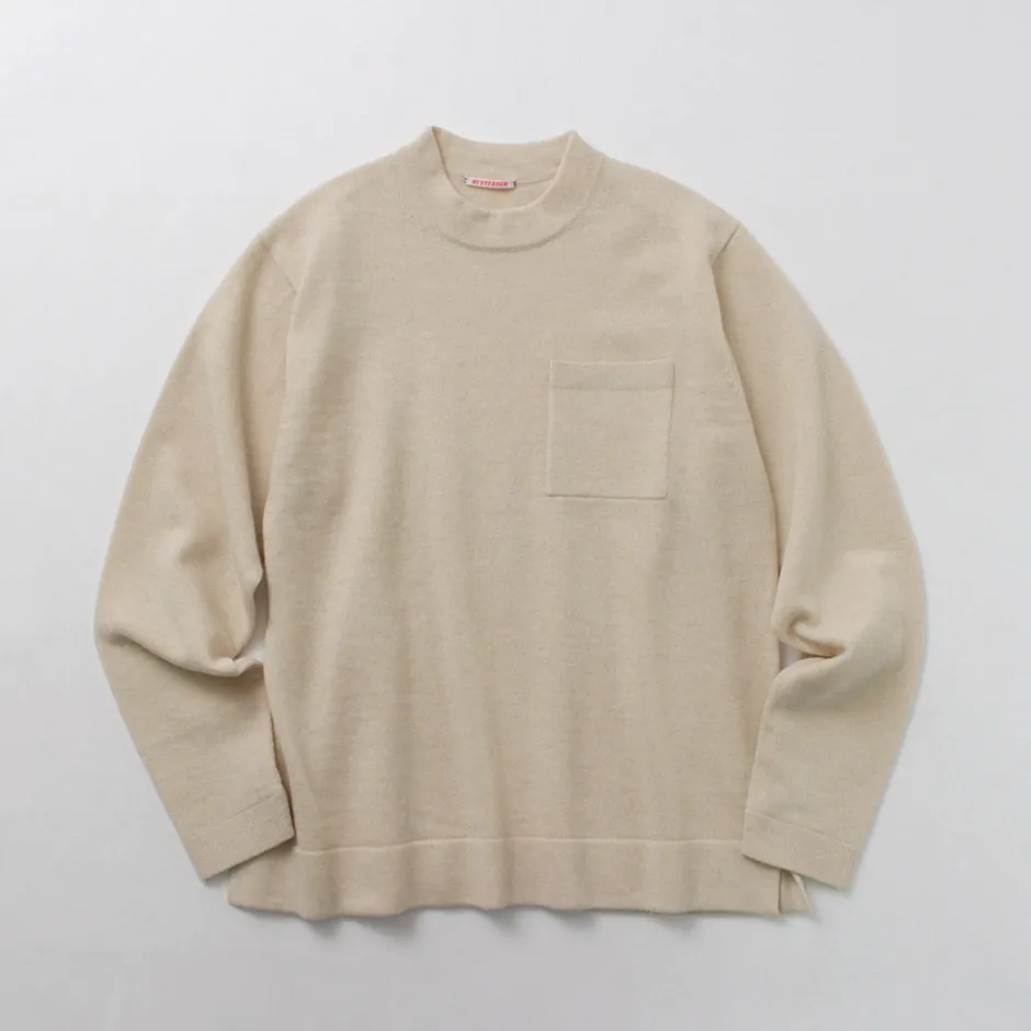 Knits^RYE TENDER / Lloyd pocket pullover knit