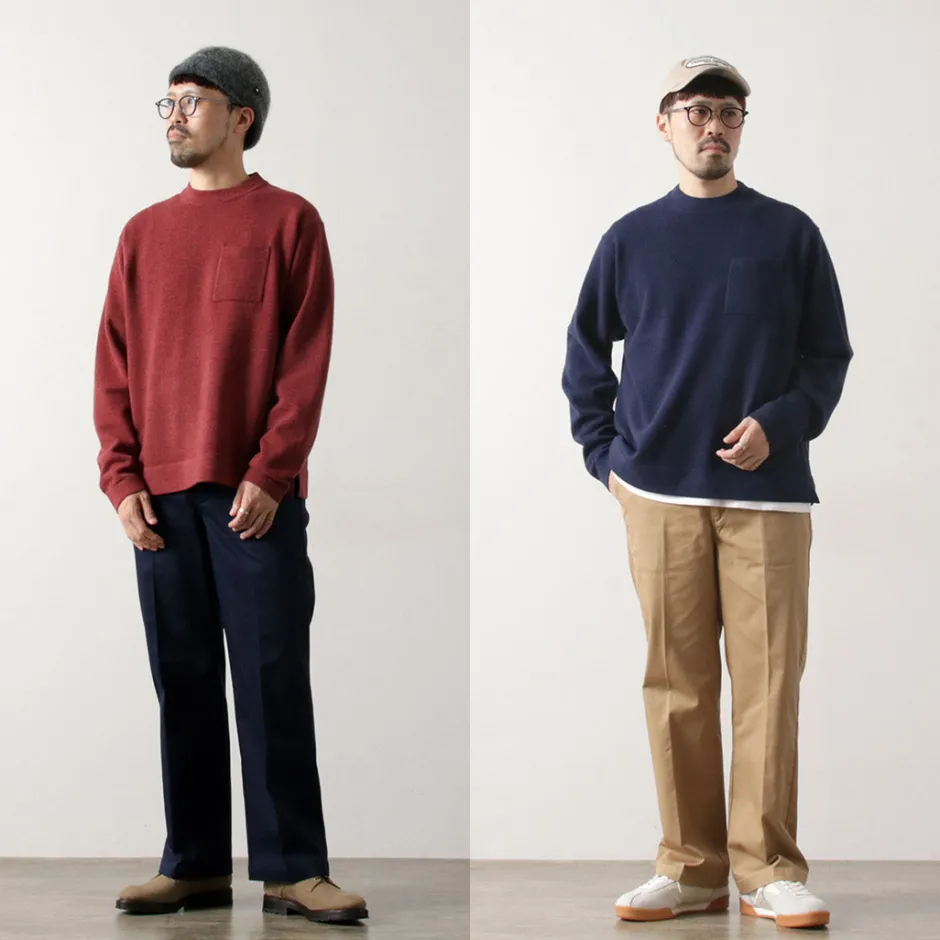 Knits^RYE TENDER / Lloyd pocket pullover knit