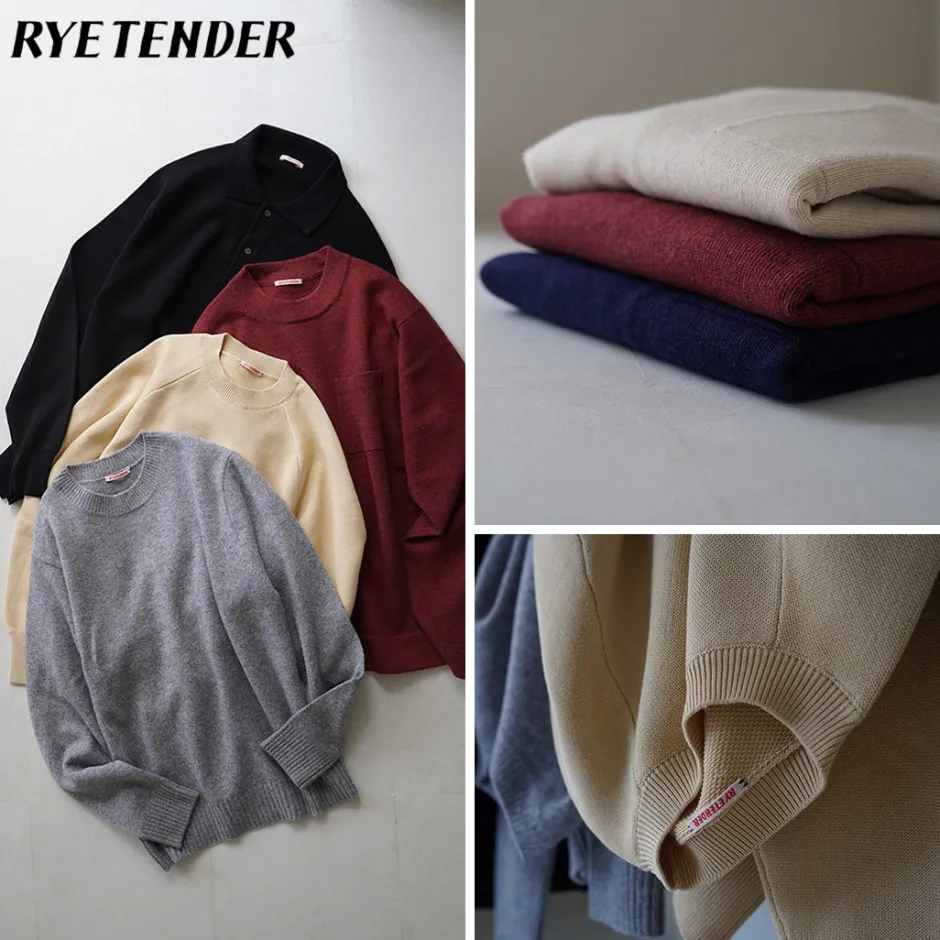 Knits^RYE TENDER / Lloyd pocket pullover knit