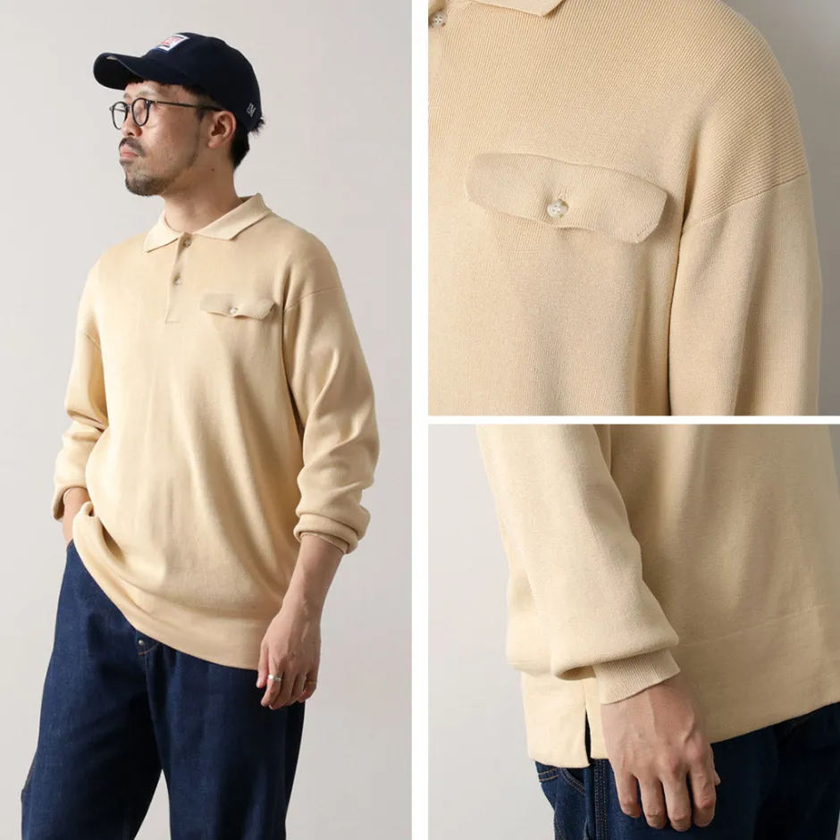 Knits^RYE TENDER / Murray knit polo