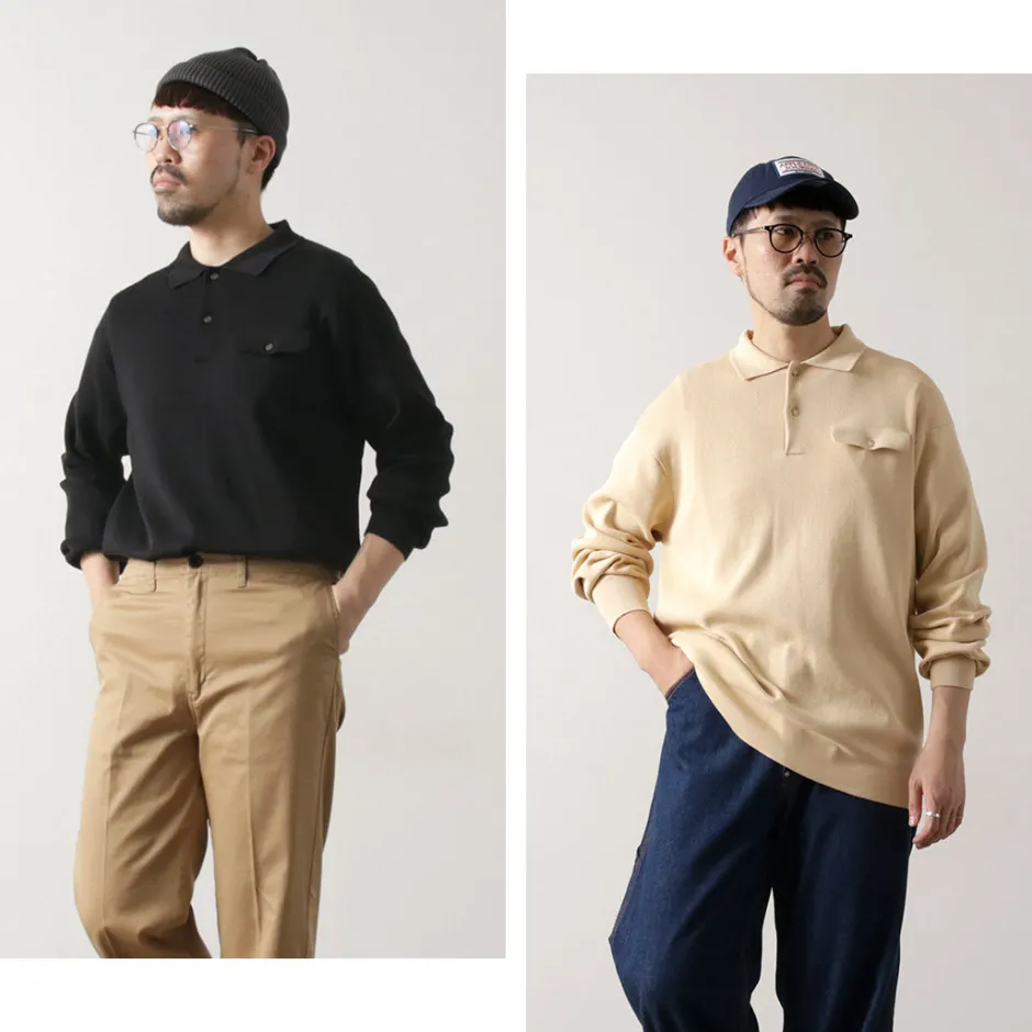 Knits^RYE TENDER / Murray knit polo