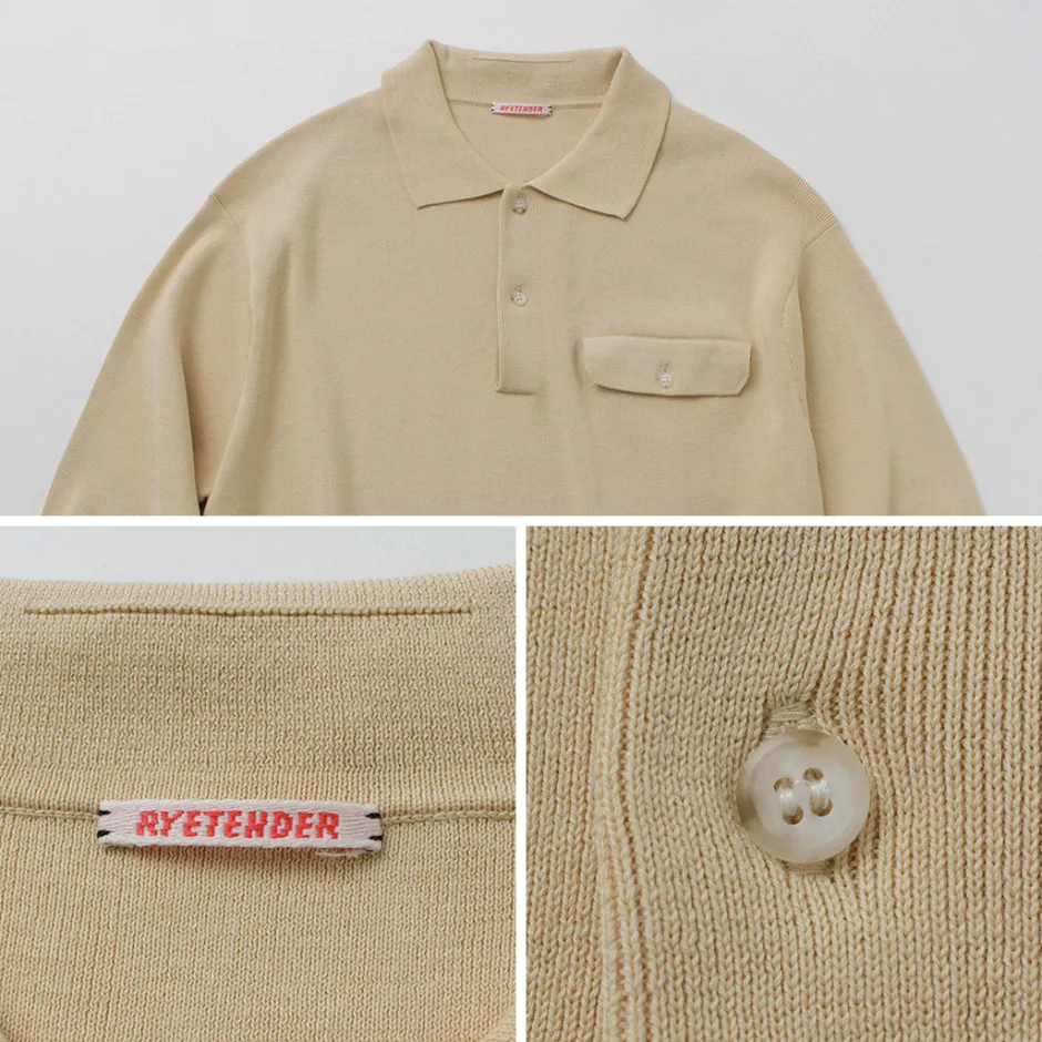 Knits^RYE TENDER / Murray knit polo