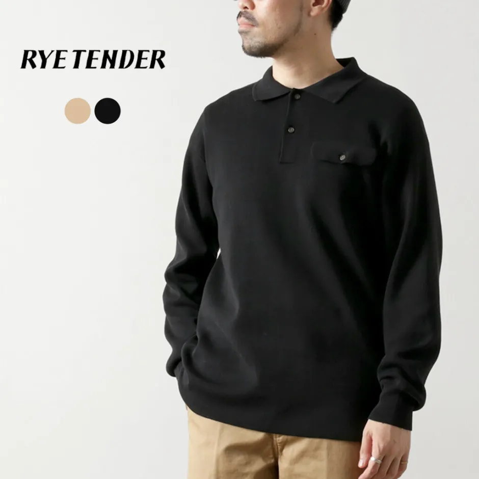 Knits^RYE TENDER / Murray knit polo