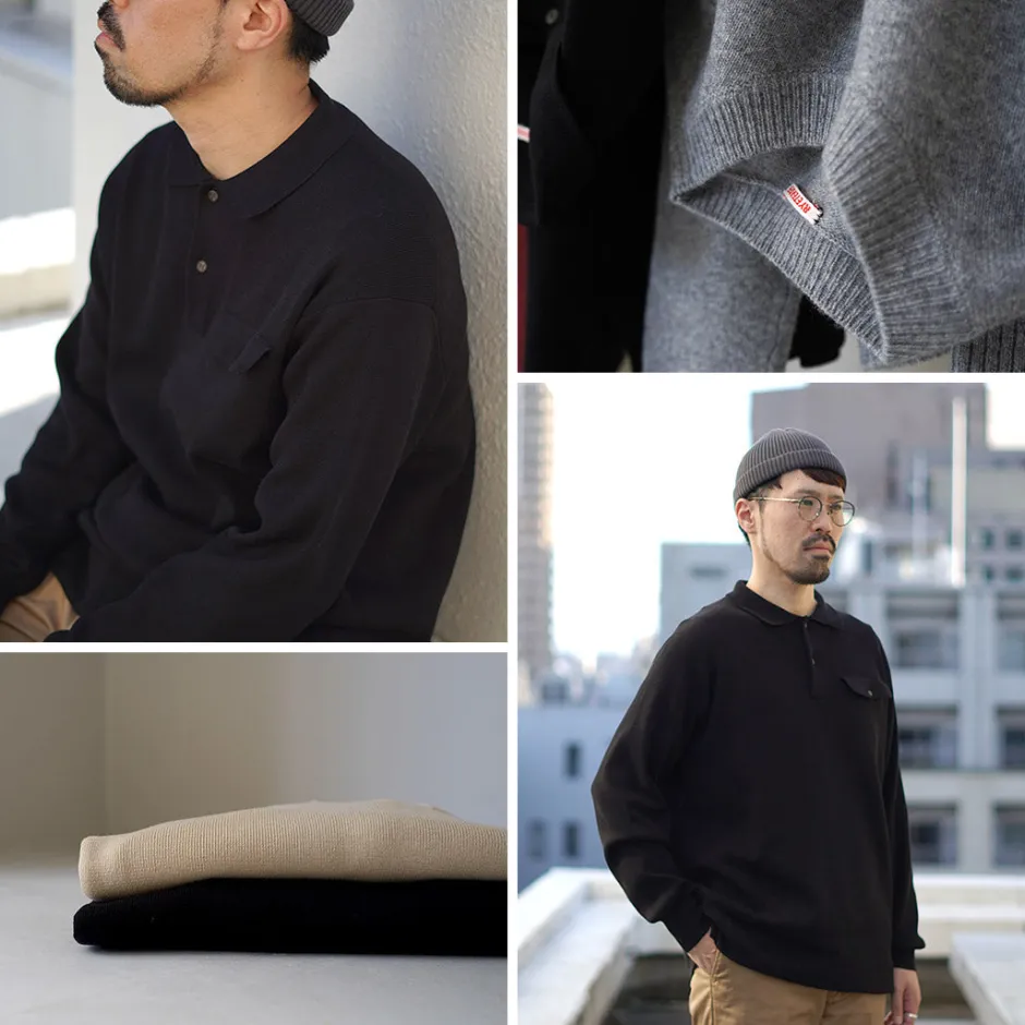 Knits^RYE TENDER / Murray knit polo