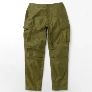 Trousers^SAGE DE CRET / Tapered Cargo Pants/Moleskin olive