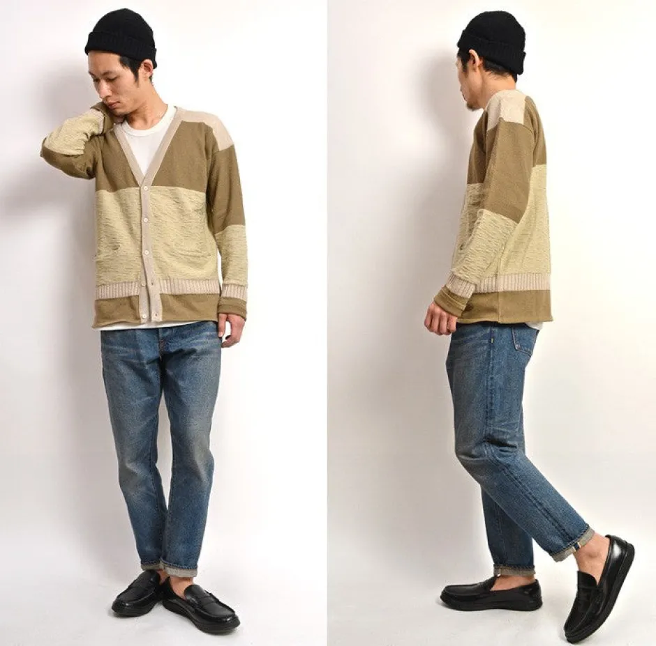 Jeans^SANCA / 15.5oz Denim Tapered Used 5P Pants indigo
