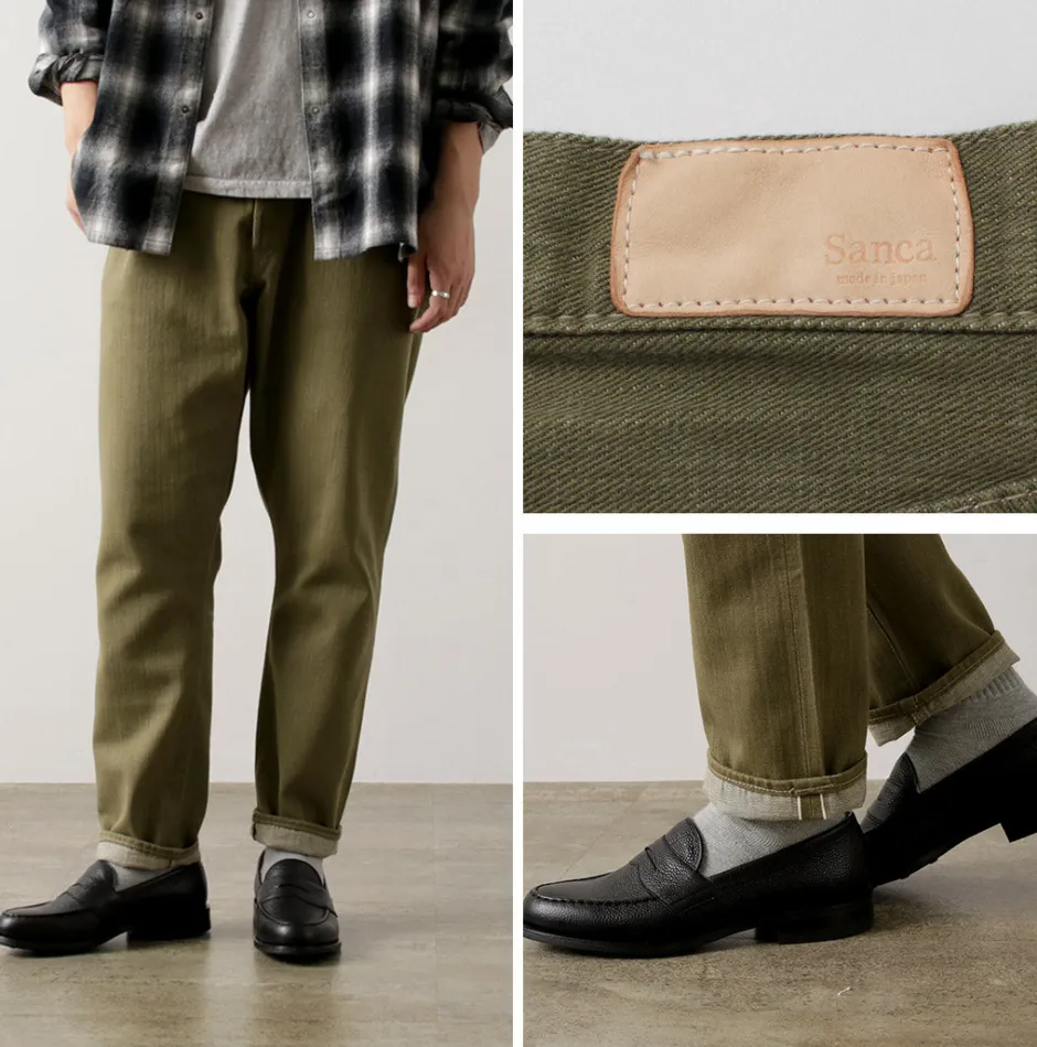 Jeans^SANCA / UK Denim Tapered 5-Pants green