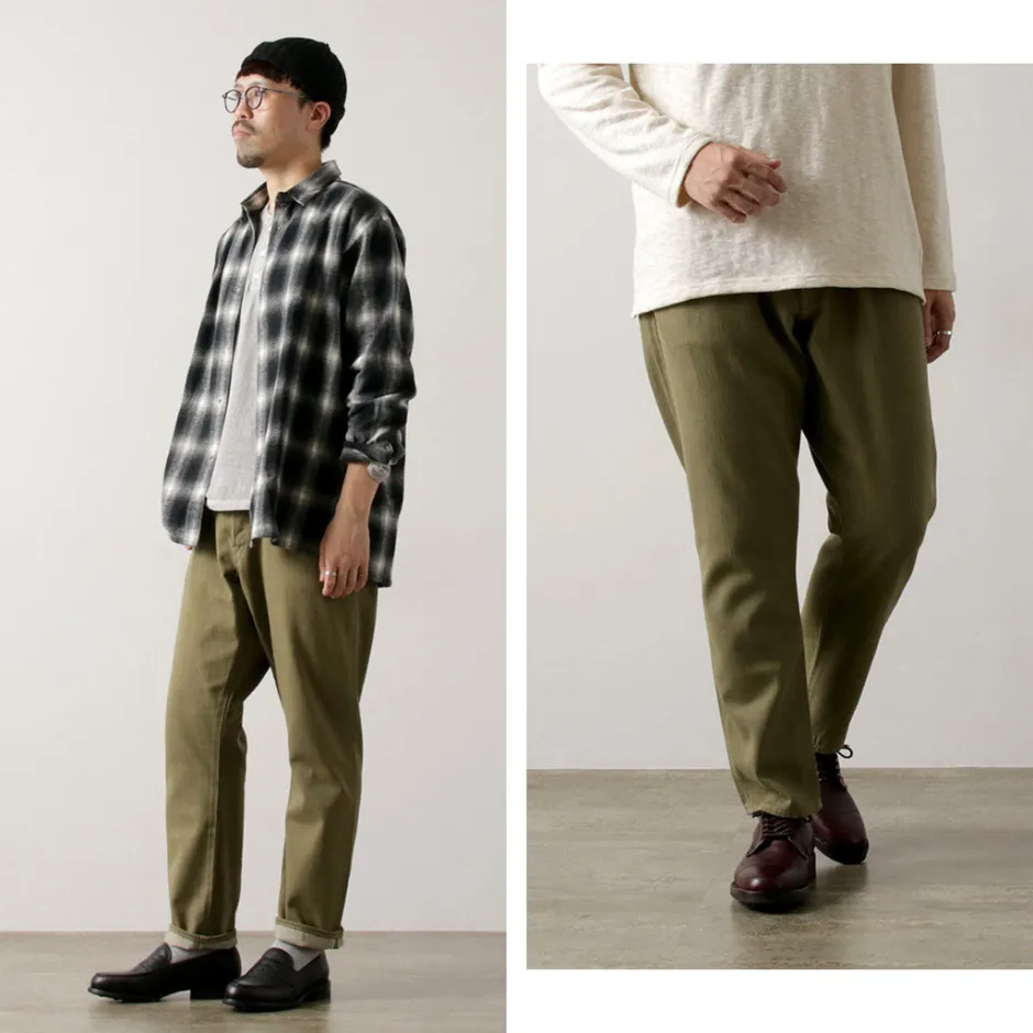 Jeans^SANCA / UK Denim Tapered 5-Pants green