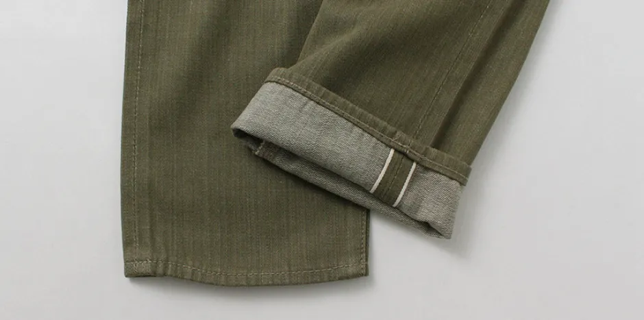 Jeans^SANCA / UK Denim Tapered 5-Pants green