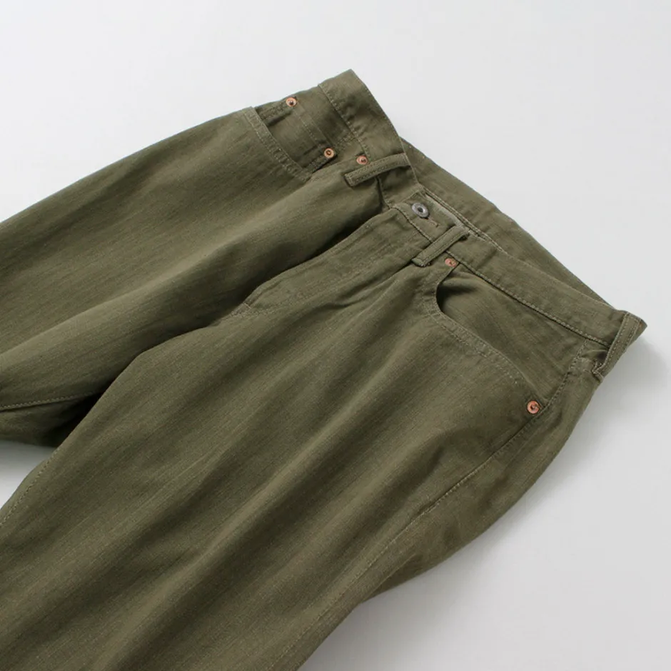 Jeans^SANCA / UK Denim Tapered 5-Pants green