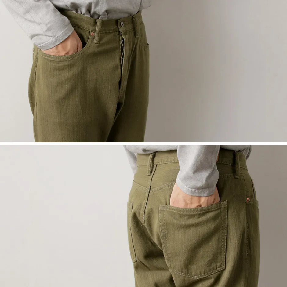 Jeans^SANCA / UK Denim Tapered 5-Pants green