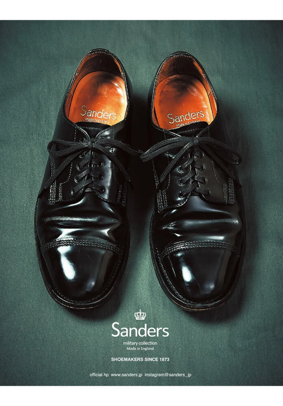 Leather Shoes & Boots^SANDERS / #1128 Military derby shoes Japan Limited Model