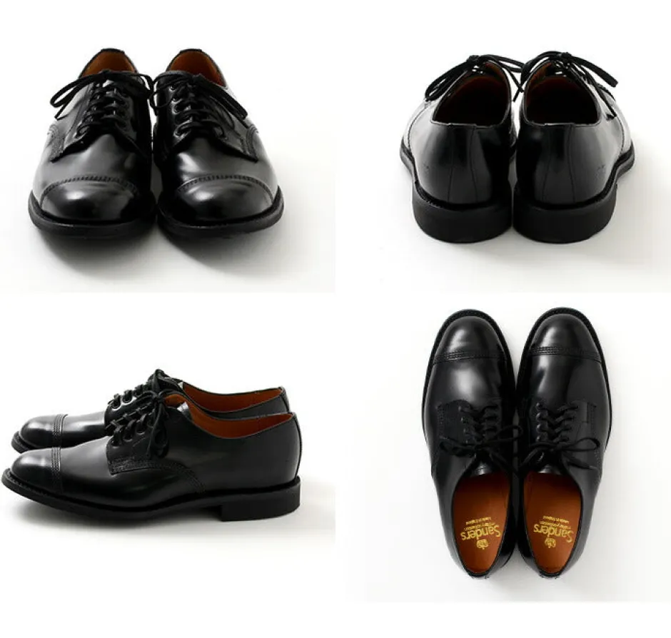 Leather Shoes & Boots^SANDERS / #1128 Military derby shoes Japan Limited Model