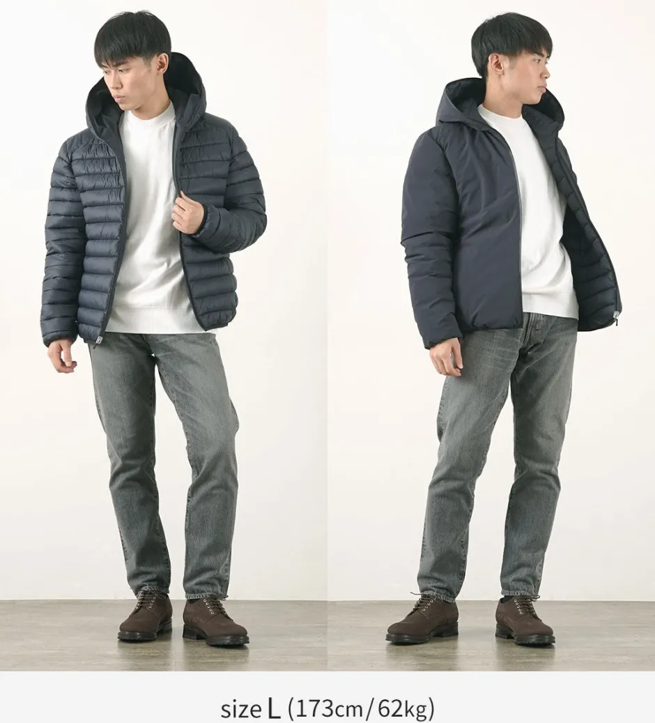 Jackets^SAVE THE DUCK / Ezra Synthetic Down Reversible Hooded Jacket