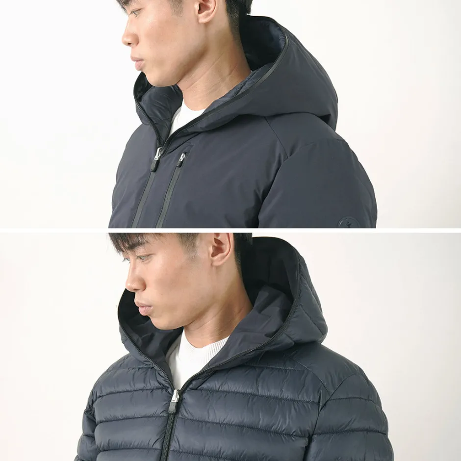 Jackets^SAVE THE DUCK / Ezra Synthetic Down Reversible Hooded Jacket