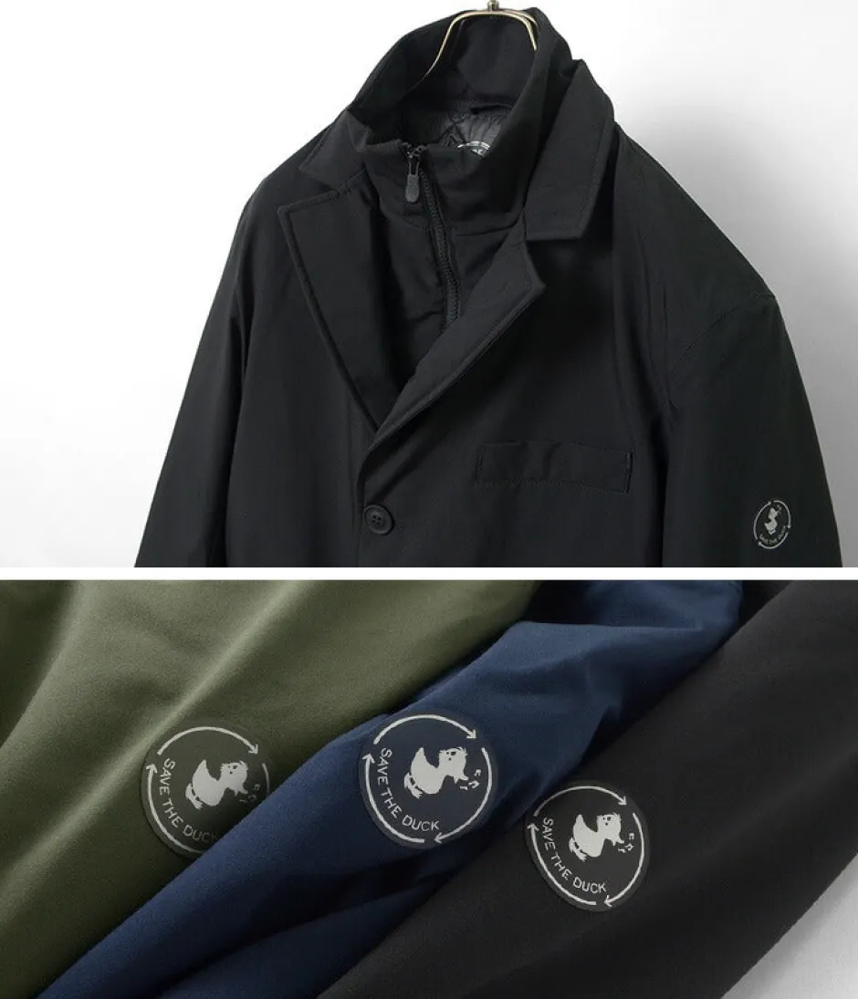 Coats^SAVE THE DUCK / Helmut Recycled Synthetic Down Chester Coat