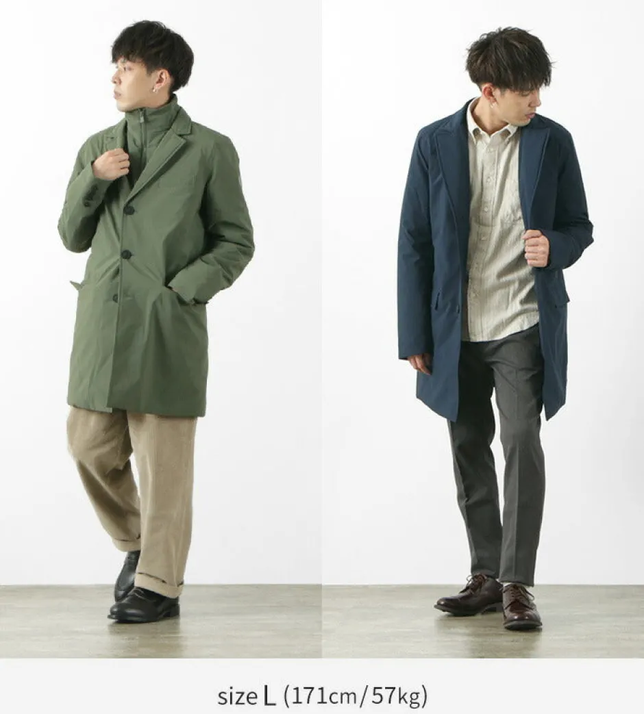 Coats^SAVE THE DUCK / Helmut Recycled Synthetic Down Chester Coat