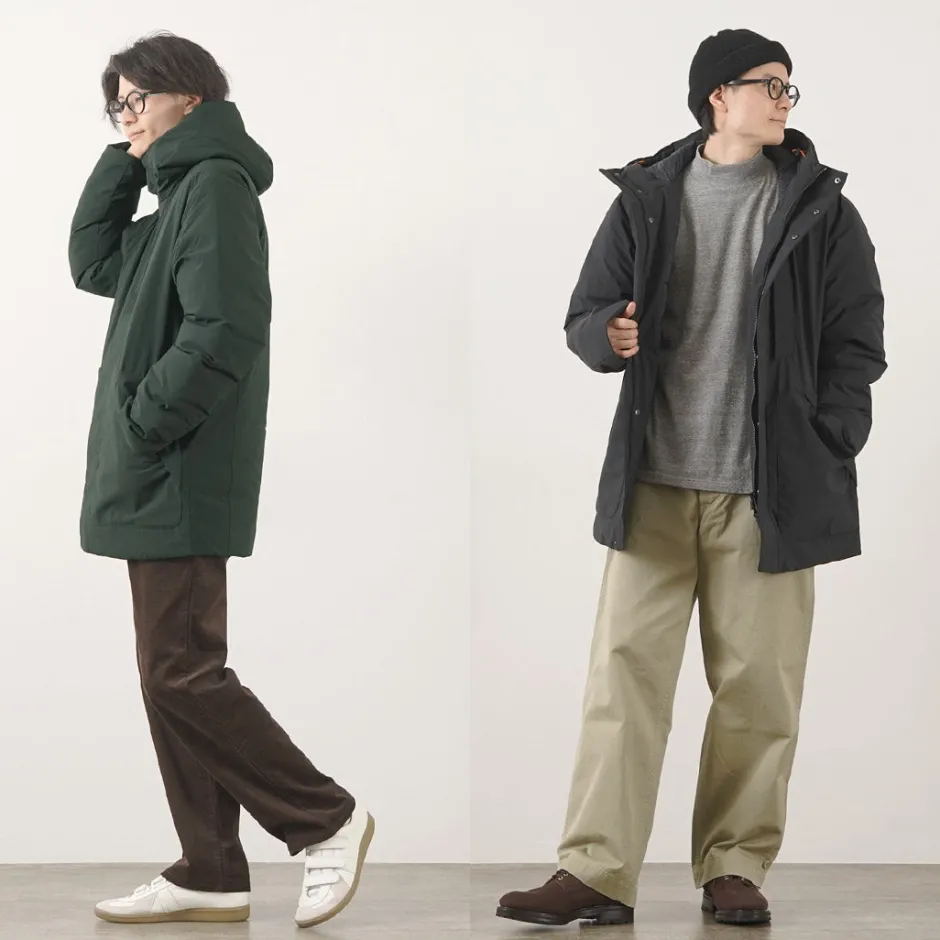 Down Wear^SAVE THE DUCK / Phyllis Synthetic Down Hooded Middle Jacket