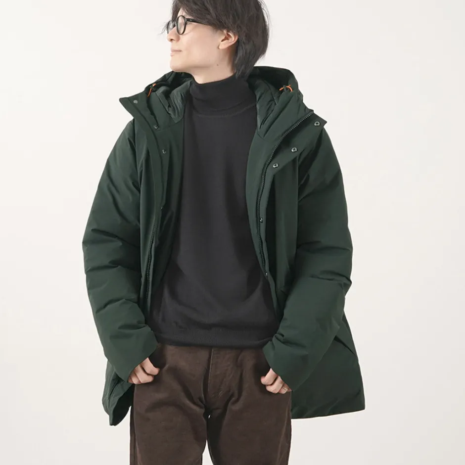 Down Wear^SAVE THE DUCK / Phyllis Synthetic Down Hooded Middle Jacket