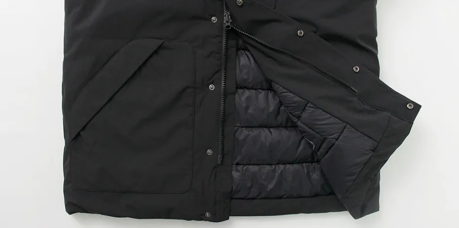 Down Wear^SAVE THE DUCK / Phyllis Synthetic Down Hooded Middle Jacket